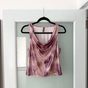 Anthropologie Metallic Top